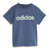 Conjunto adidas I Lin Co Set Infantil Azul/Cinza