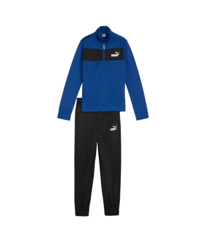 Fato de treino Infantil Fato Puma Poly Suit Azul