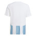 Camiseta de Futebol adidas Riscas 24 Infantil Azul