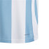 Camiseta de Futebol adidas Riscas 24 Infantil Azul