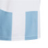 Camiseta de Futebol adidas Riscas 24 Infantil Azul
