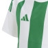 Camiseta de Futebol adidas Riscas 24 Infantil Branco
