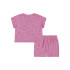 Conjunto Converse Jacquard floral Set Menina Oops Pink