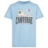 Camiseta Converse Script Sneaker Gfx Menino Azul