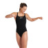 Fato de banho de Natação Arena Team Swim Mulher Preto/branco