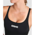 Fato de banho de Natação Arena Team Swim Mulher Preto/branco
