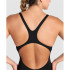 Fato de banho de Natação Arena Team Swim Mulher Preto/branco