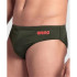 Fato de banho de Natação Arena Team Swim Homem Preto verde