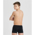 Fato de banho de Natação Arena Team Swim Infantil Preto/branco