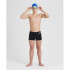Fato de banho de Natação Arena Team Swim Infantil Preto/branco