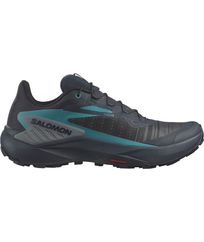 Sapatilhas Trail Salomon de Genesis Carbon/Azul...