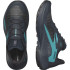Sapatilhas Trail Salomon de Genesis Carbon/Azul carbono Taitiano Homem