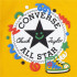 Conjunto Converse Squiggle S/Se+Ft Menino Preto