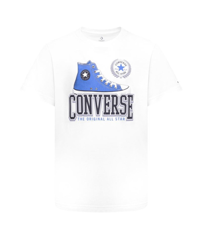 Camiseta Converse Script Sneaker Gfx Sse Menino...