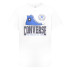 Camiseta Converse Script Sneaker Gfx Sse Menino Branco