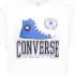 Camiseta Converse Script Sneaker Gfx Sse Menino Branco