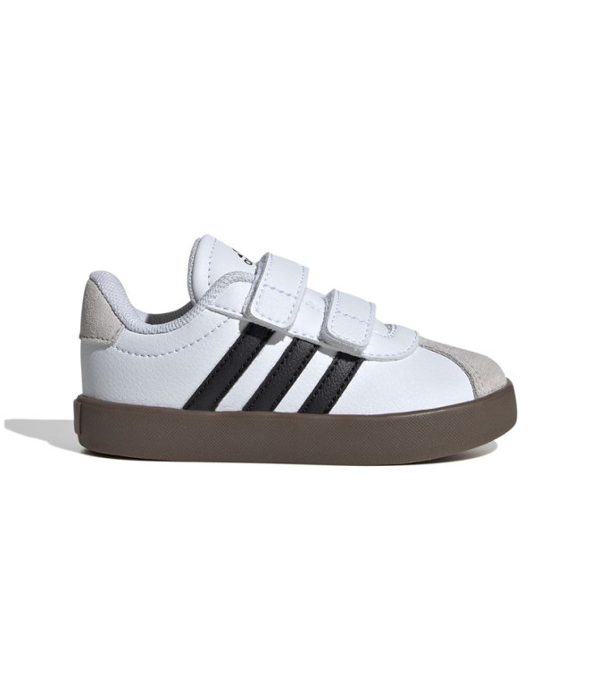 Sapatilhas adidas Court Infantil VL 3.0 Cf Branco