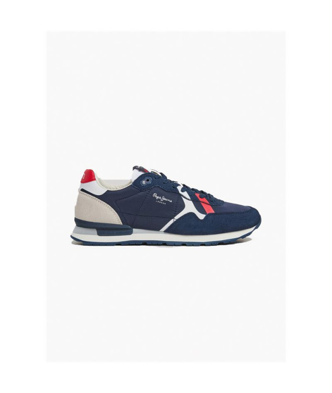 Sapatilhas Homem Pepe Jeans Brit Road Navy
