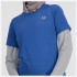 Camiseta New Balance Mulher Essenciais para desporto Azul