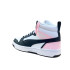 Sapatilhas Infantil Puma Rebound V6 Mid Branco