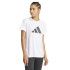 Camiseta de Fitness adidas Essentials Tr-Es Logo Mulher Branco