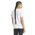 Camiseta de Fitness adidas Essentials Tr-Es Logo Mulher Branco