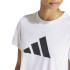 Camiseta de Fitness adidas Essentials Tr-Es Logo Mulher Branco