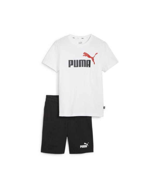 Fato de treino Puma Short et B Branco Infantil