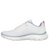Sapatilhas Skechers Flex Appeal 5.0 Mulher Branco/Rosa/Azul