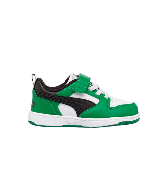 Sapatilhas Puma Rebound V6 Infantil Branco