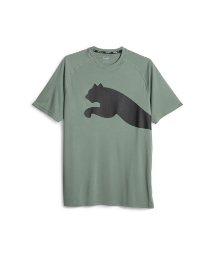 Camiseta por Fitness Puma Train All Day Big Homem Verde
