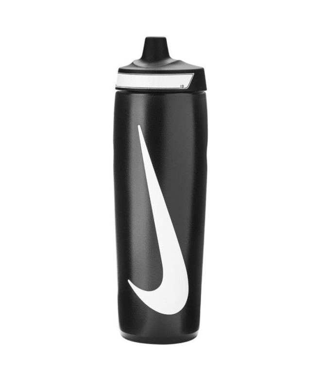 Garrafa de Fitness Nike Refuel Grip 24 Oz Preto