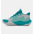 Sapatilhas Basquetebol Under Armour Infantil de GS JET '23 Cinzento