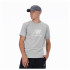 Camiseta New Balance Homem Sport Essentials Logo Cinzento