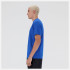 Camiseta New Balance Homem Logótipo Sport Essentials Azul