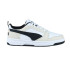 Sapatilhas Homem Puma Rebound v6 Low Preto Branco