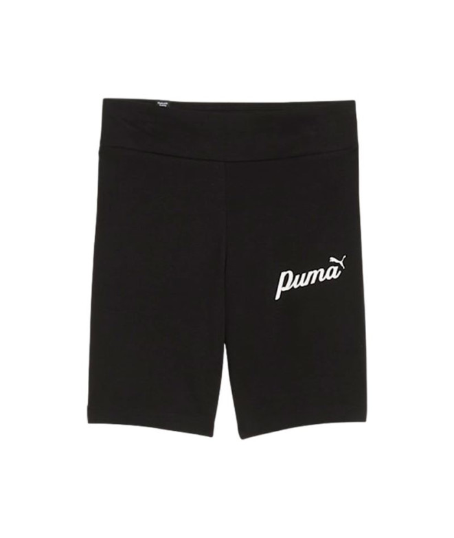 Calça Infantil Puma Essentials + Blossom Preto