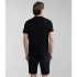Camiseta Napapijri S-Bollo Ss 1 Preto 041 Homem