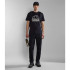 Camiseta Napapijri S-Faber Preto 041 Homem
