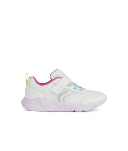 Sapatilhas Geox Sprintye Menina Branco/Multicolor
