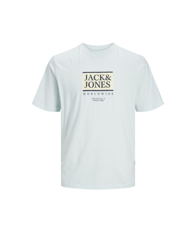 Camiseta Homem Jack & Jones Lafayette Box Azul...