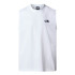 Camiseta The North Face Tanque com cúpula simples de tamanho grande Homem Branco