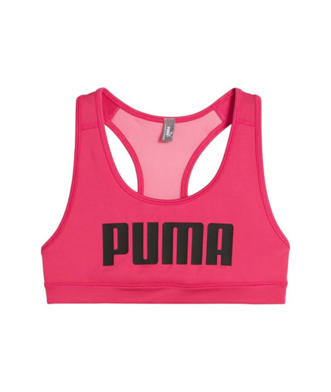 Sutiã esportivo Mulher Puma 4 KEEPS Rosa Preto