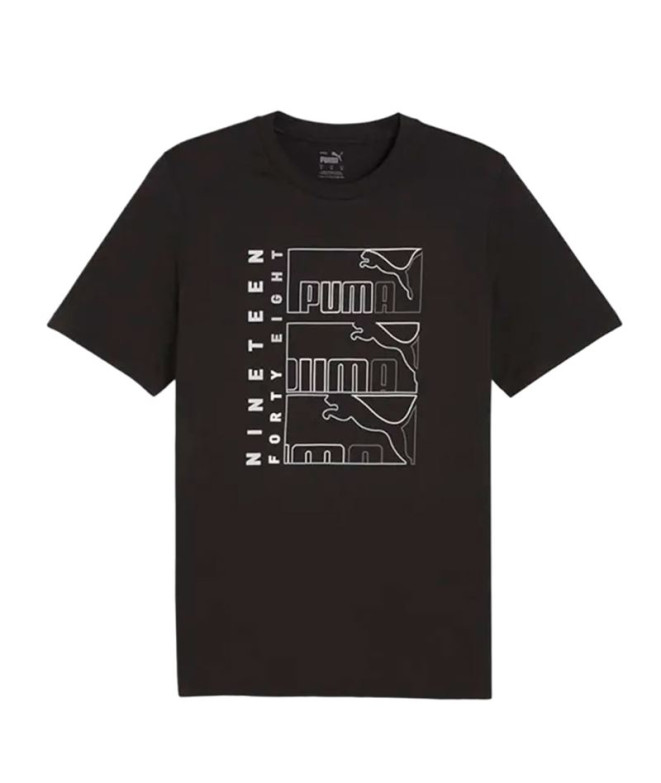 Camiseta Puma Graphics Triple White Homem
