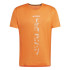 Camiseta por Trail adidas Agravic Terrex Homem Laranja