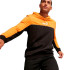 Moletom Puma Essentials Block x Tape Preto/Amarelo Homem