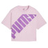 Camiseta Puma Power Cropped Roxo Mulher