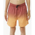 Fato de banho de Praia e piscina Rip Curl Fade Volley Menino Coral