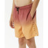 Fato de banho de Praia e piscina Rip Curl Fade Volley Menino Coral