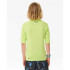 Collants de Surfar Rip Curl Marca Wave Upf S/S- Menino Amarelo